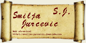 Smilja Jurčević vizit kartica